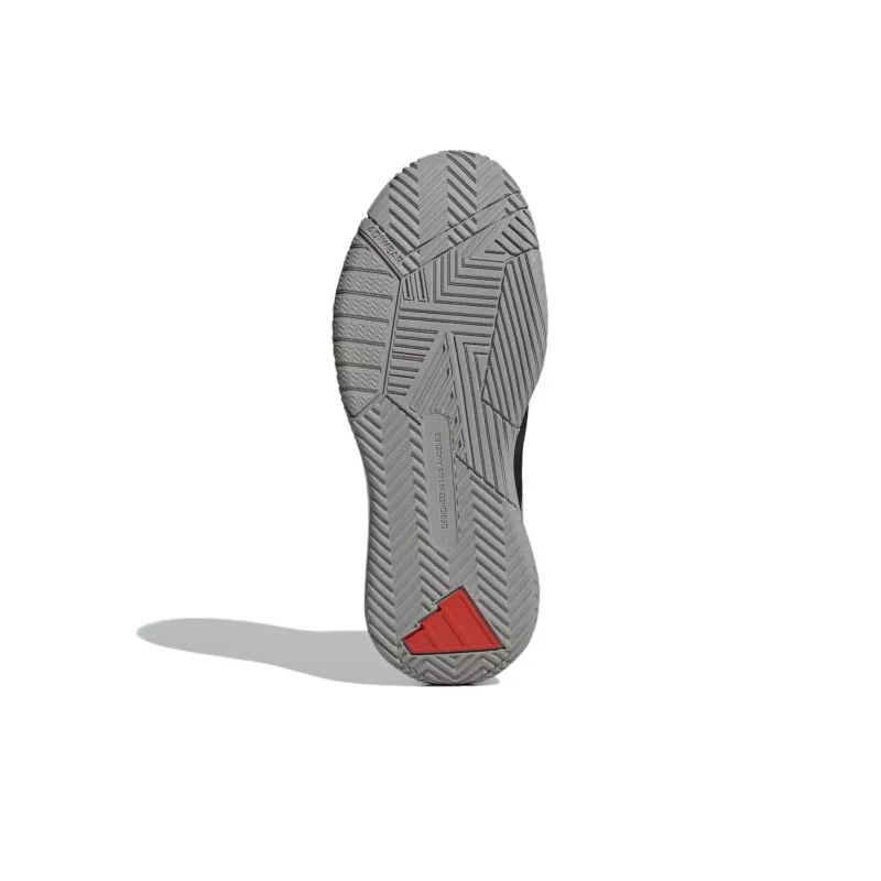 Adidas OWN THE GAME 3 Anti-Slip Wear-Resistant Mid-Top Basketball Shoes Men's Gray Black-5