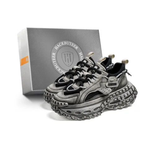 HACKBUTEER Low Top Chunky Sneakers Men's Box Included