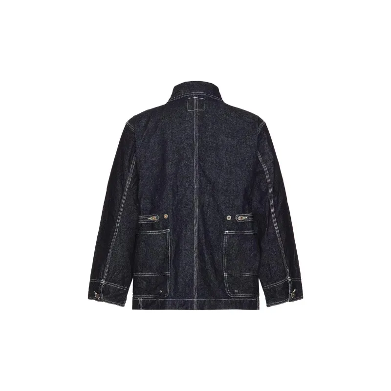 Snow Peak Jackets & Coats Men's Indigo-1