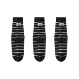 [3 Pack/Stripes Fabric Label]3 Pack Black