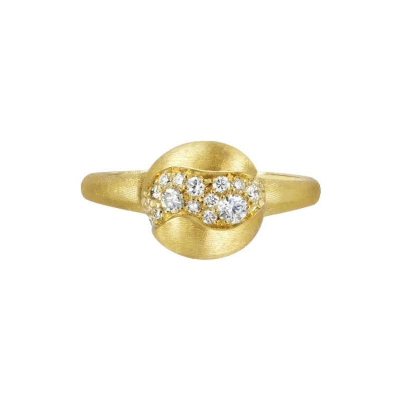 Marco Bicego 18k Gold Diamonds Rings Unisex Gold-2