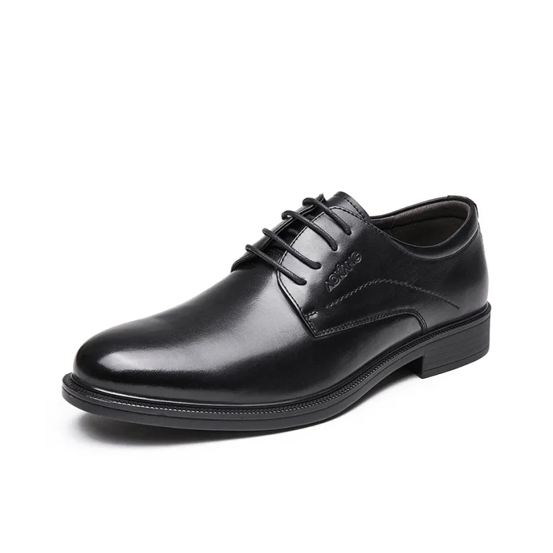 AOKANG Dress Shoes Men Low Top None-0