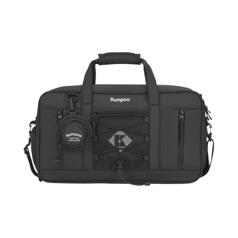 KUMPOO Ball Bag Outdoor Collection Badminton Racket Bags 2 3 Pcs Sports Gorpcore Multipurpose Strap Black Unisex-0