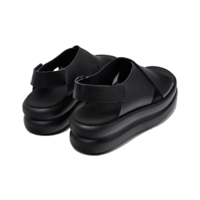 CAMPER Pelotas Flota Up Strap Sandals 5.1cm Women's Black-2
