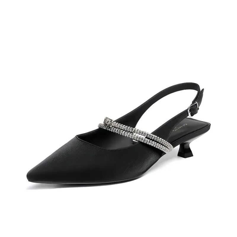 GEMEIQ Slim Heel High Heels 4.5cm Women's-7
