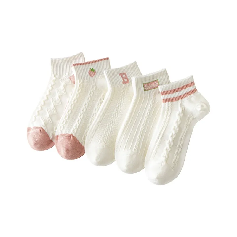 ALPLUME Ankle Socks Unisex 5 Pack-12