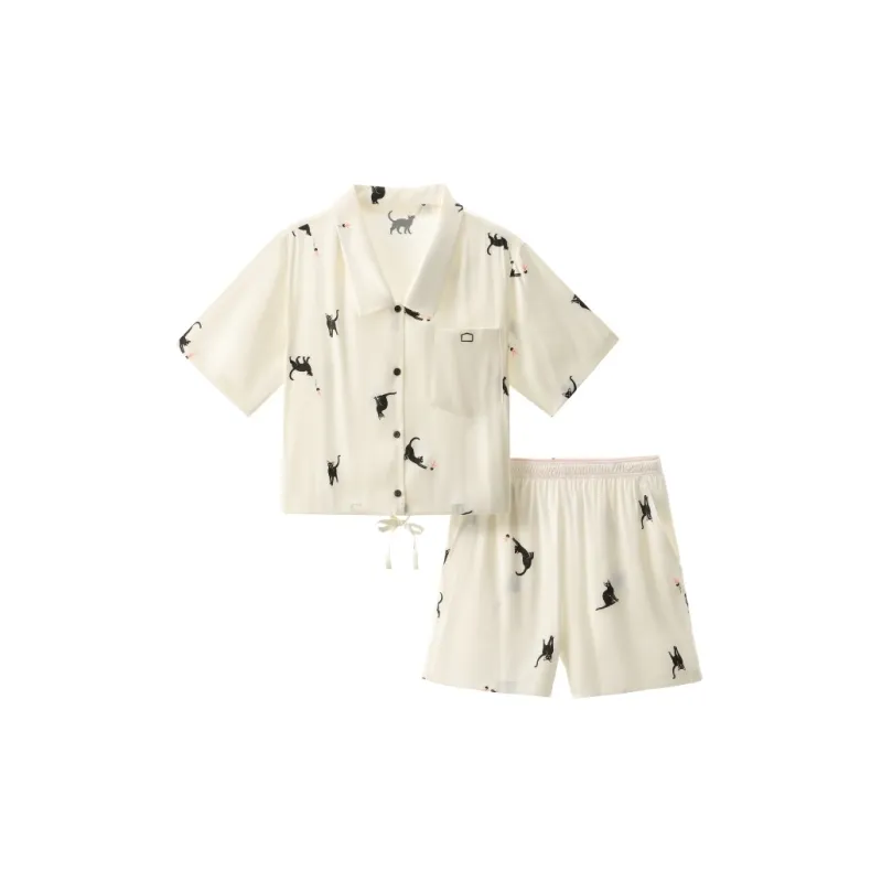 BANANA IN Unisex Pajama Sets-0