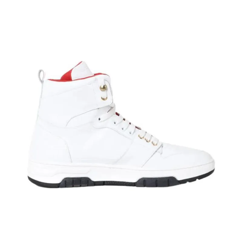 Giuliano Galiano Legend High-Top Skateboard Shoes Men's White-1