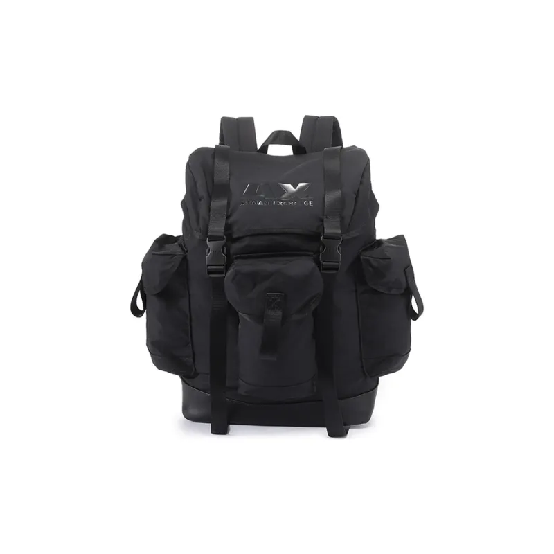 ARMANI EXCHANGEAE Polyester Backpack Men's Black-0