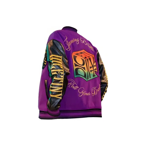 KOKO BASE Baseball Jacket Unisex Purple
