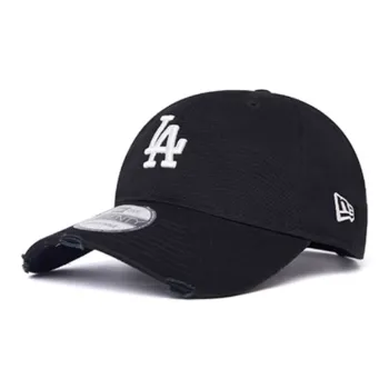 New Era Cotton Polyester Baseball Caps Unisex Black