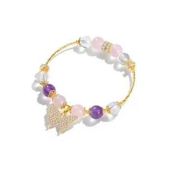 JIAOSHIYU Crystal Bracelets Women's