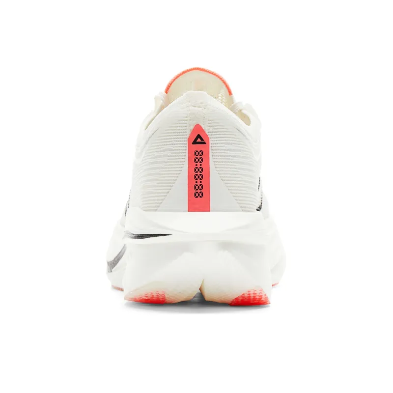 PEAK Cushioning Rebound Wear Resistant Slip Resistant Low Top Running Shoes Men's Super Light White Black-4