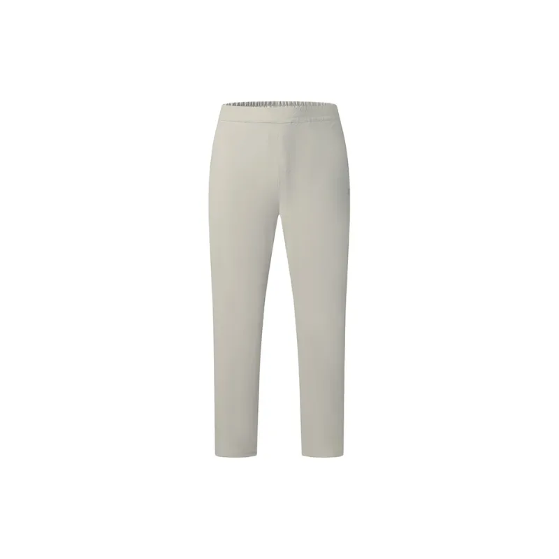FILA Knitted Sports Pants Men's Medium Gray Khaki-0