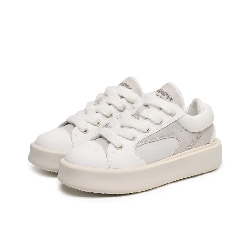 Angelmi Slip Resistant And Abrasion Resistant Coverage Low Top Casual Shoes Unisex Koala Gray-1