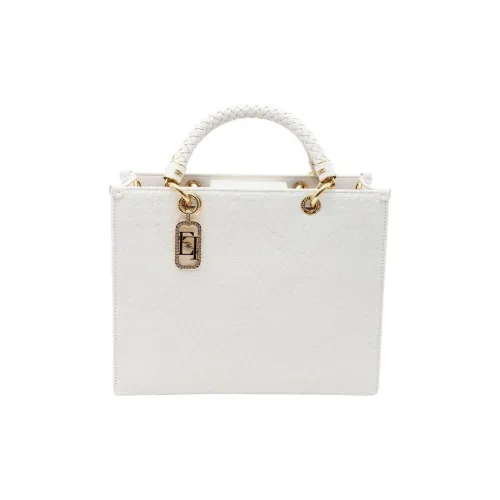 Elisabetta Franchi Polyester Handbag Women's White