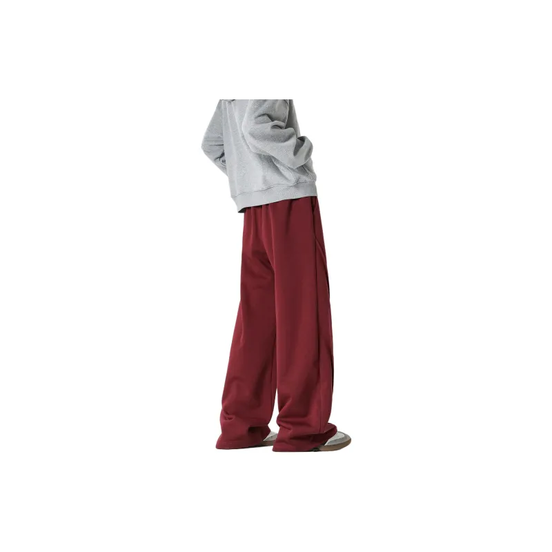 YOUSHIQI Casual Pants Unisex Black-19