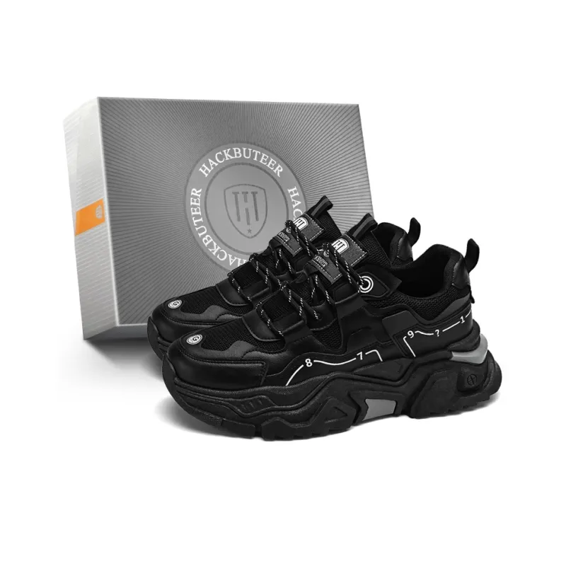 HACKBUTEER Float Collection Low Top Chunky Sneakers Men's-0