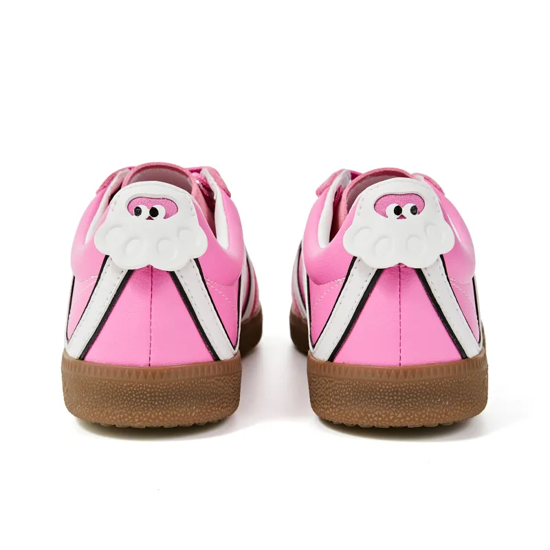 MOOD LIKE ME Low Top Cat Step German Army Trainers Skateboard Shoes Unisex Tiger Pink-4