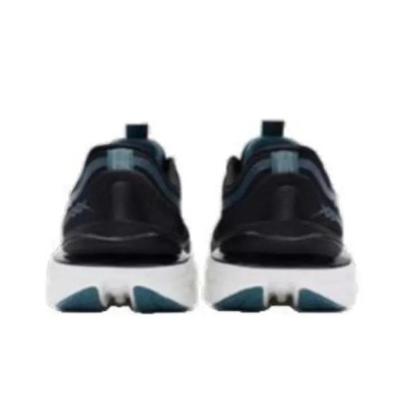 XTEP Durable Breathable Low-Top Casual Running Shoes Men's Black Green-4