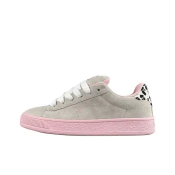 ABCYLM Slip Resistant Cushioning With Impact Resistance Low Top Skateboard Shoes Women's Pink Leopard Print