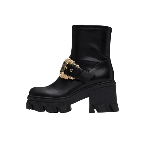 VERSACE JEANS Ankle Boots Women's Black