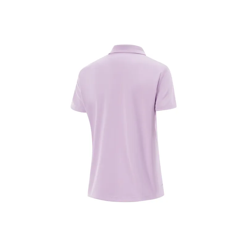 LiNing Fitness Series Polo Shirt Women's Dusk Purple-1