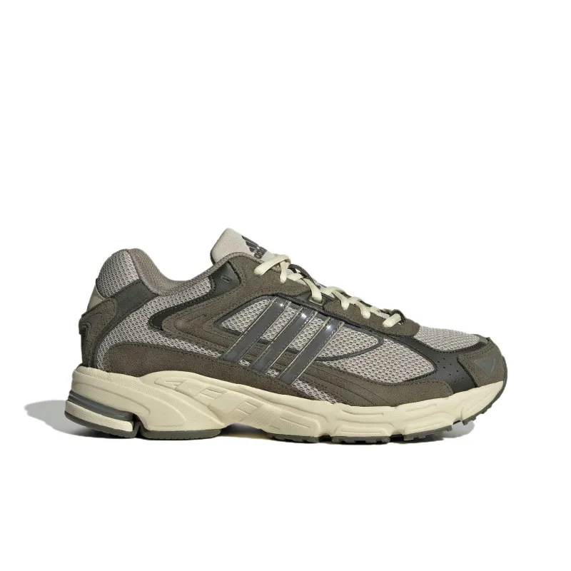 Adidas RESPONSE CL Anti Slip Wear Resistant Low Top Chunky Sneakers Unisex Gray Green-1