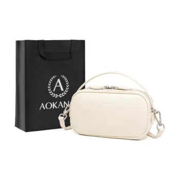 AOKANG Cow Leather Shoulder Bag Crossbody Bag Handbag Mini Women's Multicolor