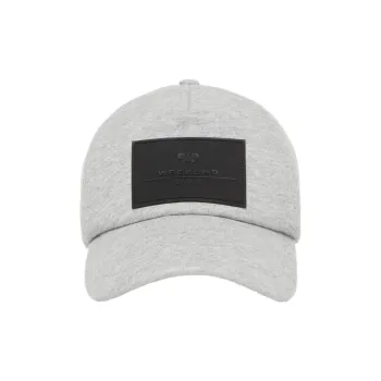 WEEKEND MaxMara Rayon Baseball Caps Women's Gray