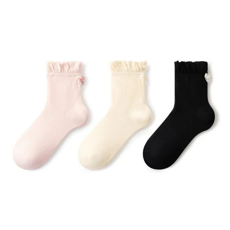 Primeet Mid Calf Socks Women's 3 Pack-0