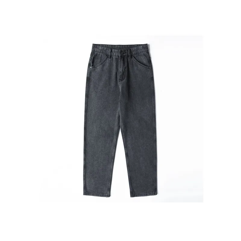 SONGS ALONG Jeans Unisex Smoke Gray-6