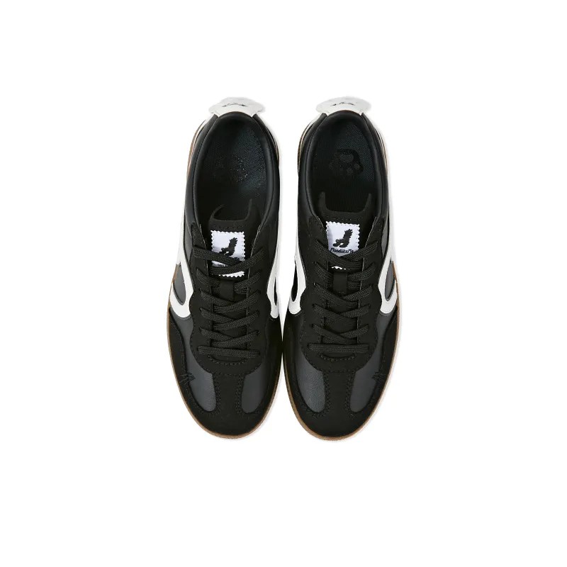 MOOD LIKE ME Low Top Cat Step German Army Trainers Skateboard Shoes Unisex Wooden Black-4