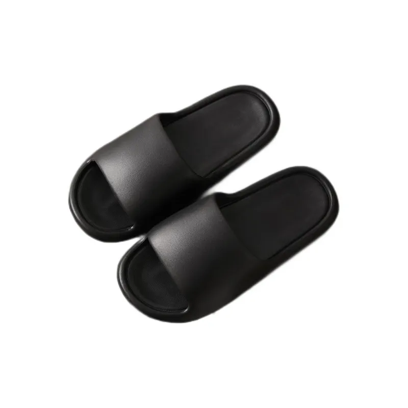 NAIHUO Summer Squashy And Bouncy Feeling Platform Unisex, Home Bathroom Slip Resistant Quiet Couple's Slippers-24