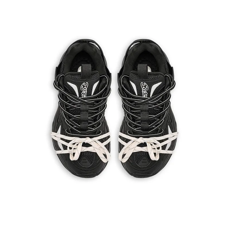K WANG Height Increasing Wear Resistant Slip Resistant Low Top Chunky Sneakers Unisex-14