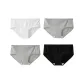 Classic Black-Silent Gray 2-Pure White (4 Pack)
