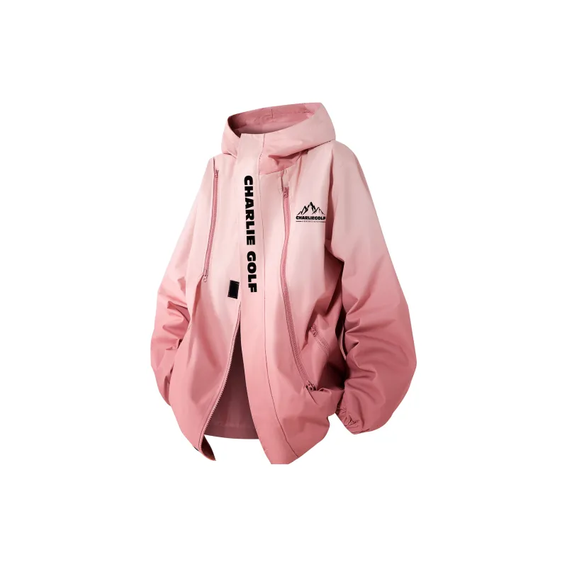 CHARLIE GOLF Water-Resistant Windproof Wear-Resistant Windbreaker Jacket Unisex-6