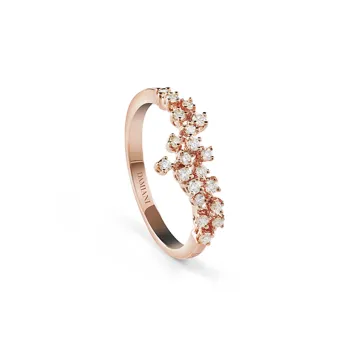 Damiani Diamond Rings Women's Rose Gold