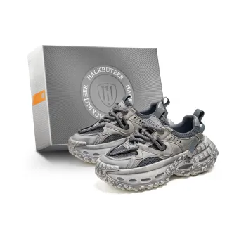 HACKBUTEER Low Top Chunky Sneakers Men's