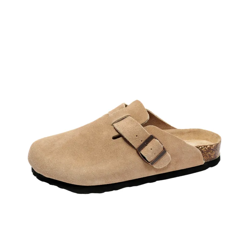 GIHO Abrasion Resistant Slip Resistant Closed Toe Slippers Men's-5