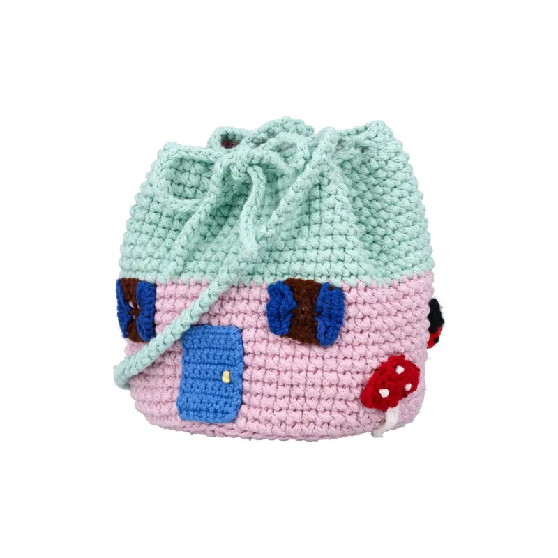 Stella McCartney Toadstool House Crocheted Crossbody Bag-2