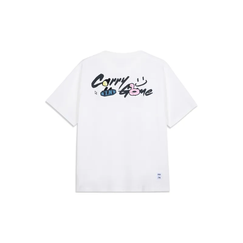 LiNing x LEAGUE OF LEGENDS Sports Life Collection T Shirt Unisex Ivory-1