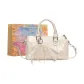 Ecru+Charm+Shopping Bag