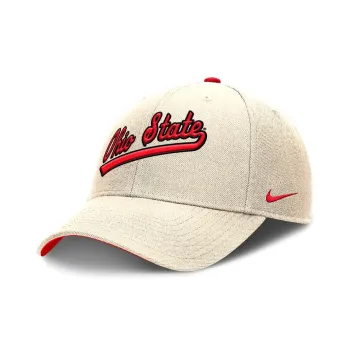 Nike Ohio State Buckeyes Primetime Rise Men's Nike College Adjustable Hat