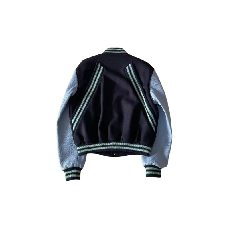 ACUOD BY CHANU Jackets Coats Unisex Navy Blue-5