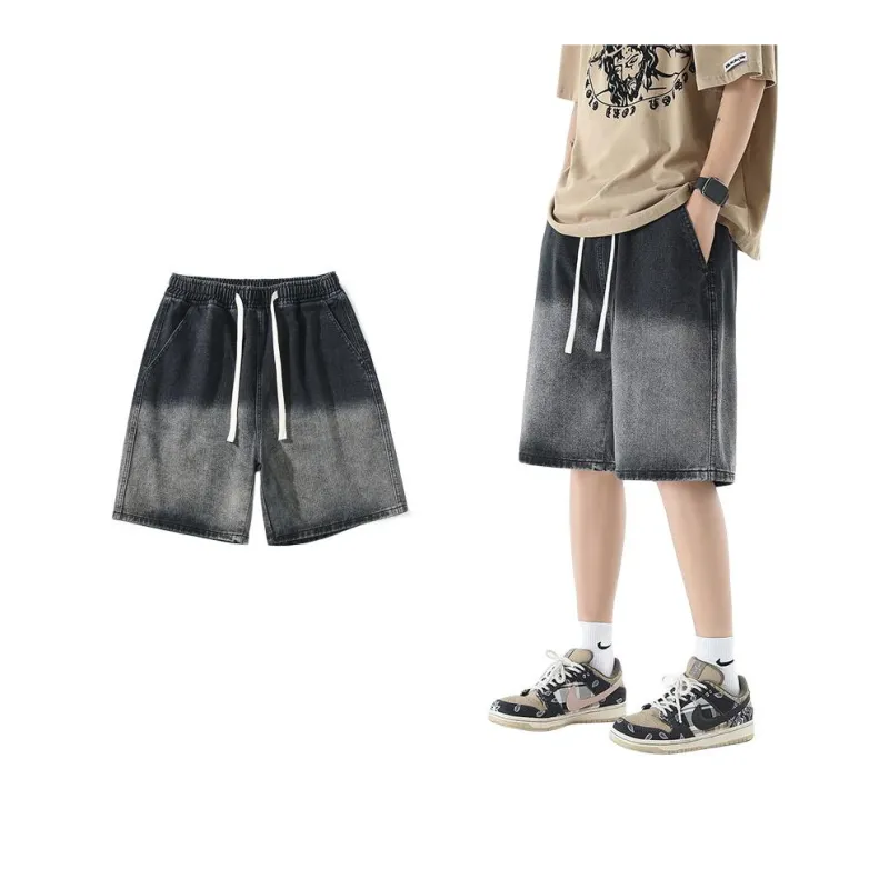 NVRFRGT Denim Shorts Unisex-1