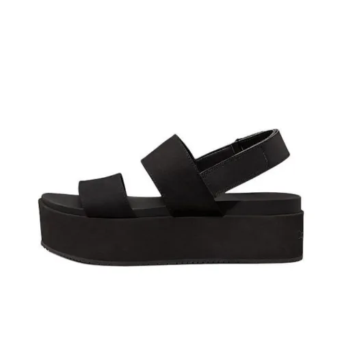 CKJ CALVIN KLEIN JEANS One Strap Sandals 6cm Women's Black