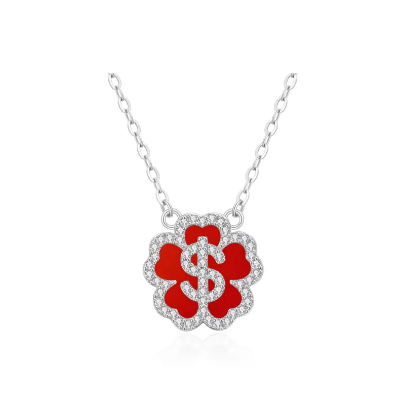 Lao Feng Xiang Agate Necklaces Women's-5