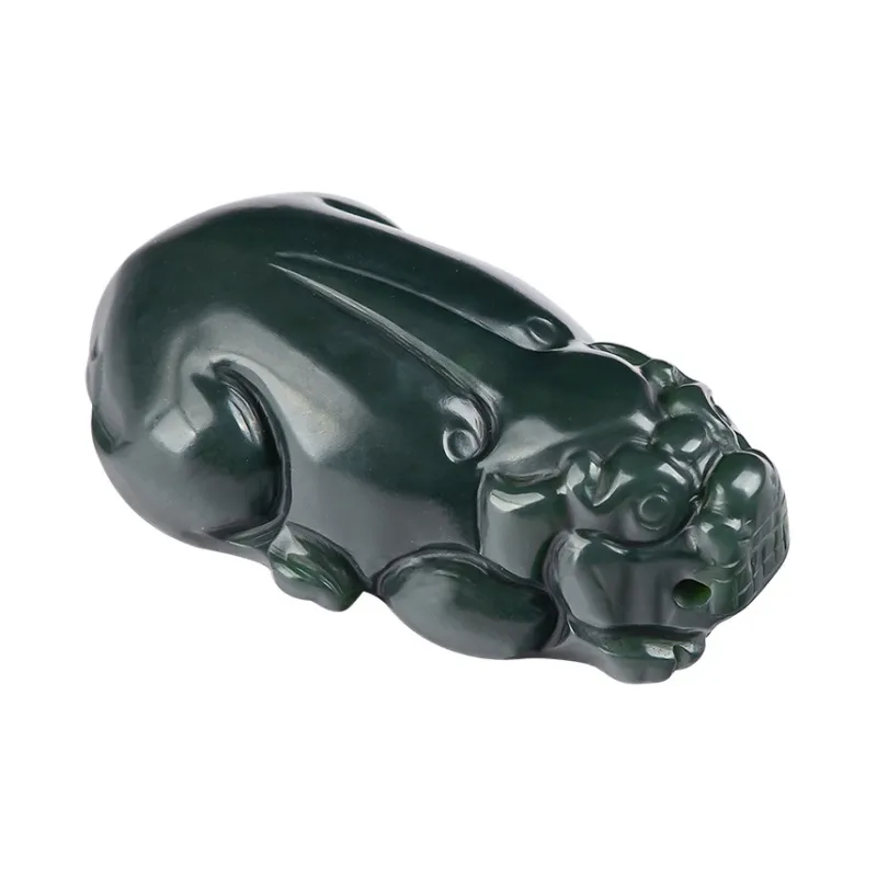 Royal Heaven's Choice Pendants Green Jade Unisex-5