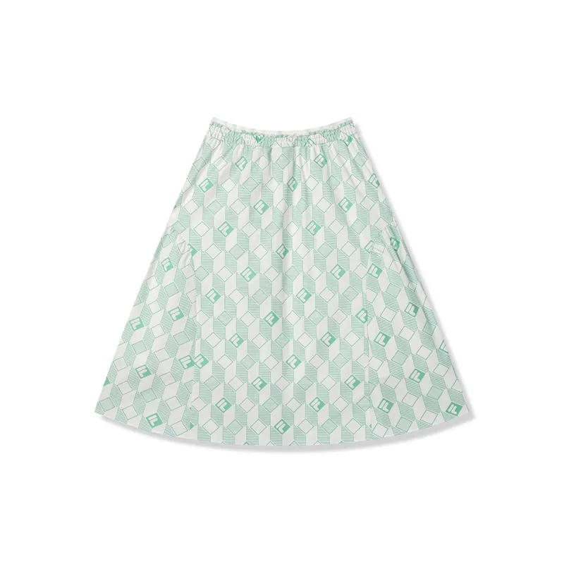 FILA Casual Long Skirts Women's Bright White-1